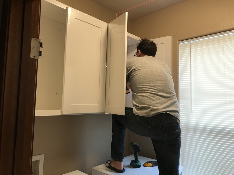 Installing Laundry Room Cabinets 2020a.JPG